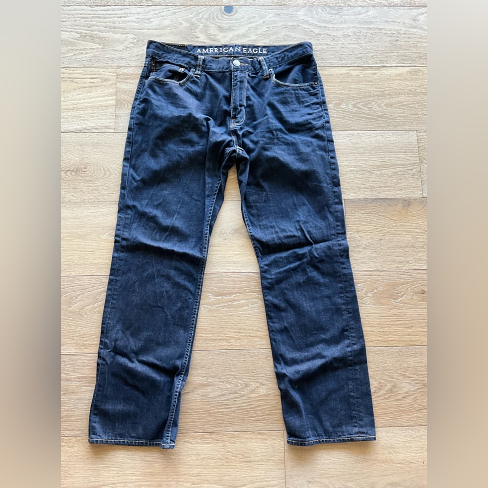 American Eagle Outfitters Dark Blue Men's Jeans